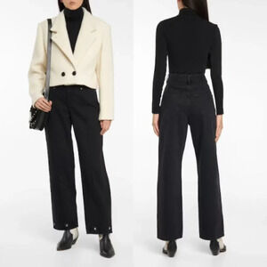 New! Isabel Marant Darlezi high-rise wide-leg jeans 30370